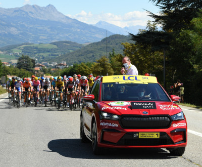 Skoda partenaire officiel du Tour de France 