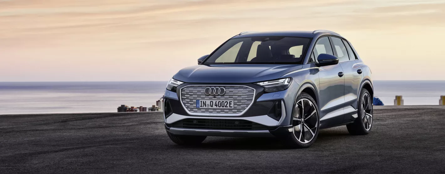 Audi Q4 e-Tron restylée : plus d'autonomie, de sportivité et made in  Belgium