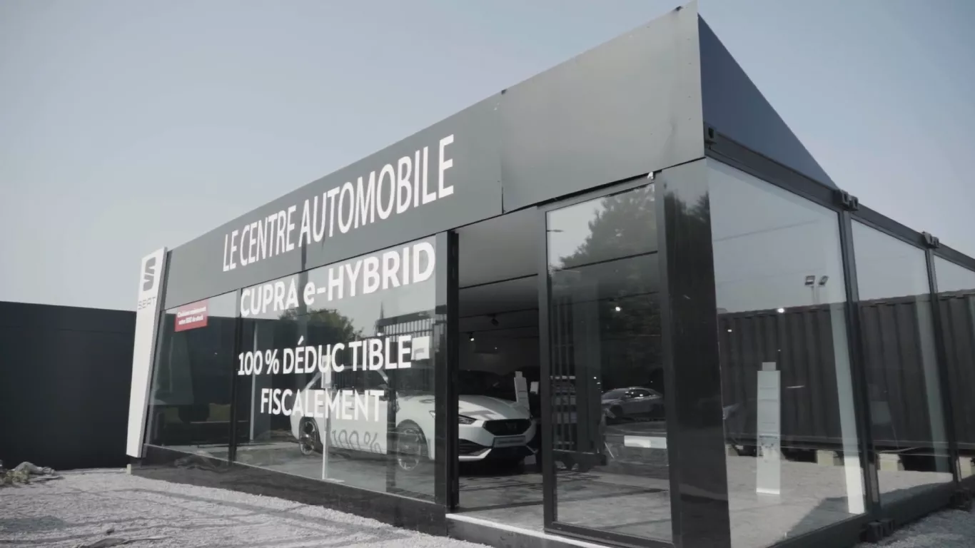 Showroom CUPRA temporaire